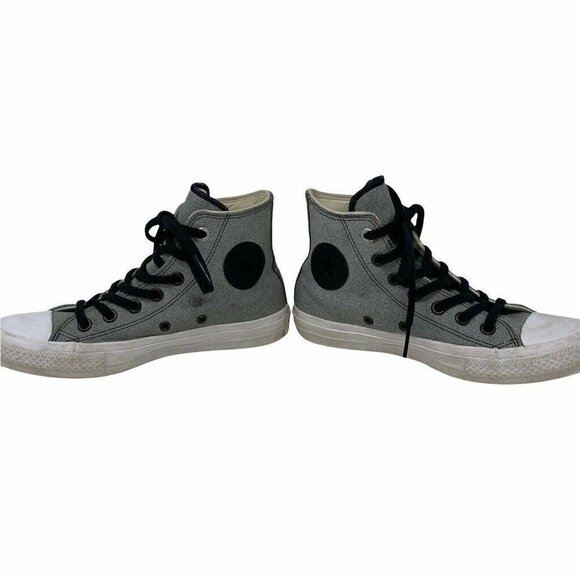Converse Unisex Chuck Taylor II Athletic Shoes Gray 6 - Picture 4 of 10